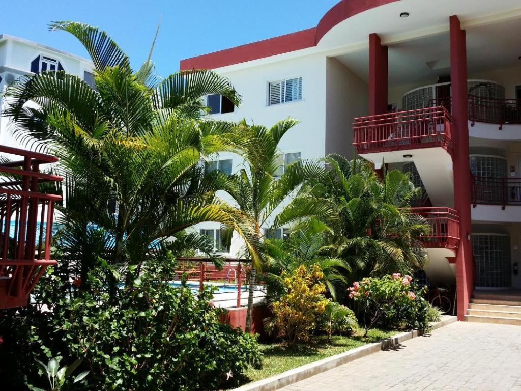 Blue Coral Beachfront Penthouse Flic-en-Flacq Exterior foto